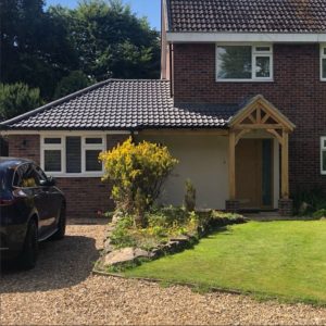 Garage conversion in Holmes Chapel - Palcan Construction